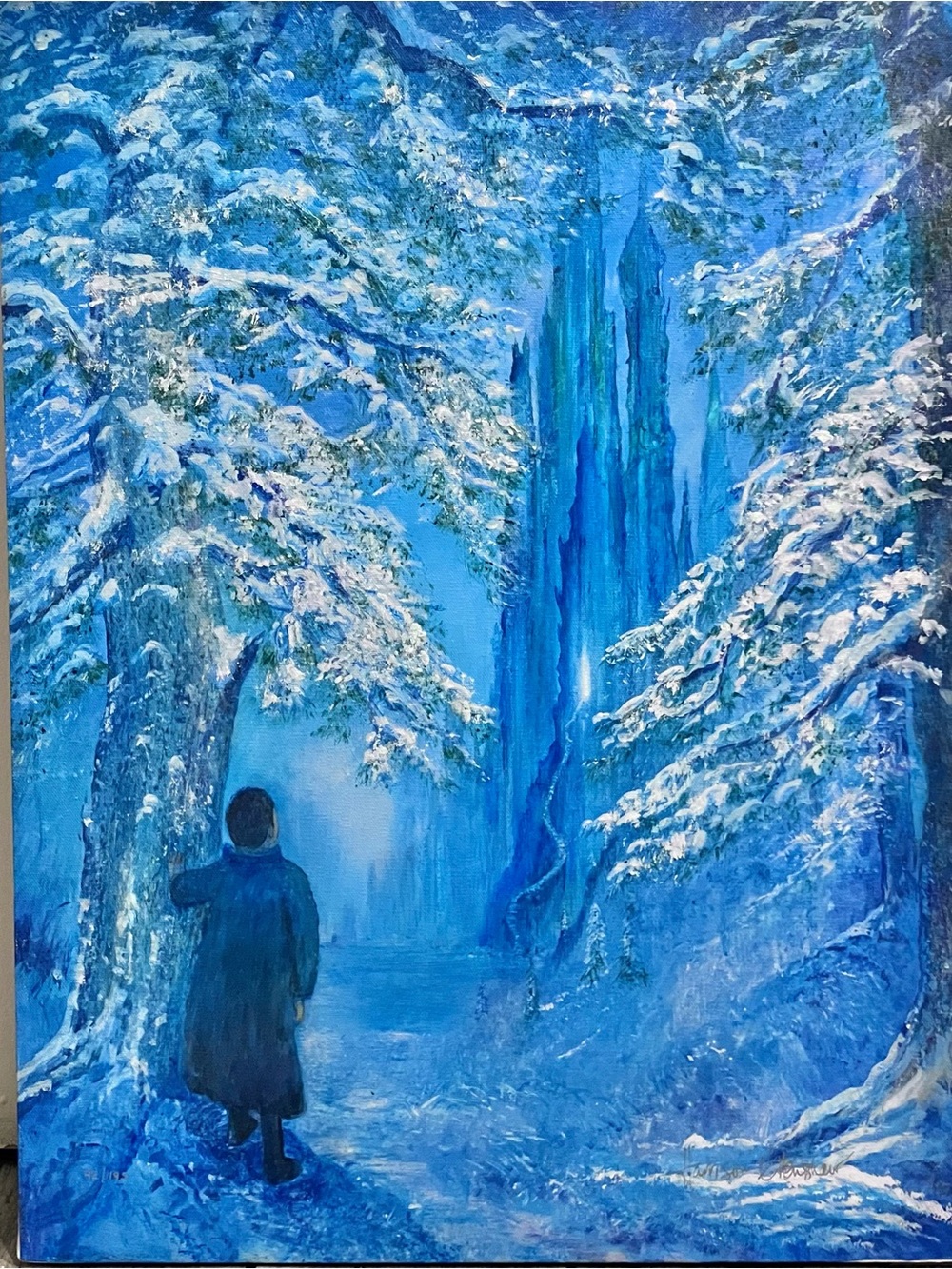 Limited Edition DISNEY GICLEE / Signed HARRISON ELLENSHAW / 42 of 195 / NARNIA